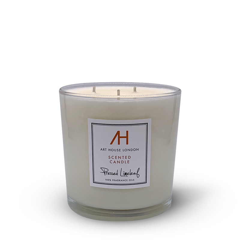 Pressed Limeleaf Candle 3-Wick
