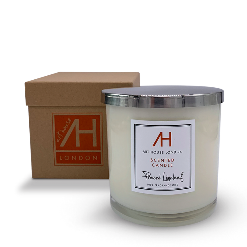 Pressed Limeleaf Candle 3-Wick