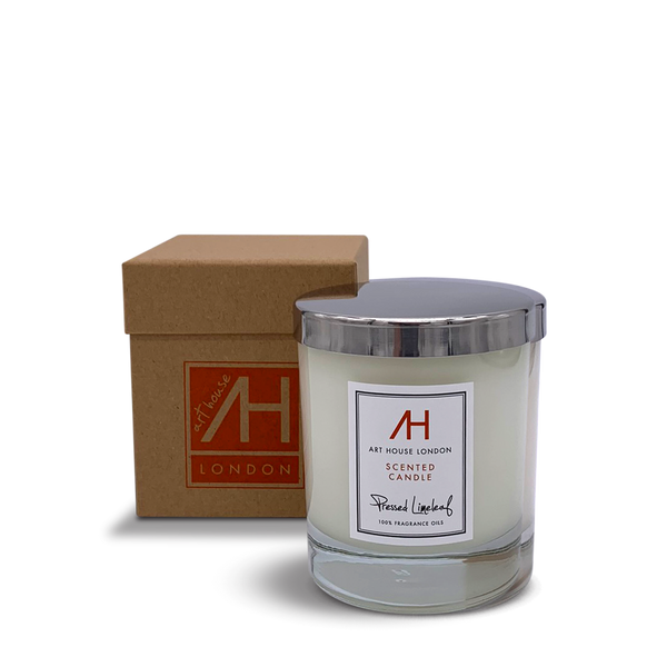 Pressed Limeleaf Candle Classic